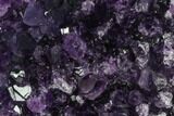 Amethyst Cut Base Crystal Cluster - Uruguay #138874-1